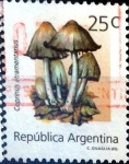 Stamps Argentina -  Intercambio 0,35 usd 25 cent. 1992