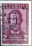 Sellos de America - Argentina -  Intercambio 0,20 usd 2 pesos 1957