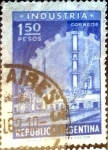 Stamps Argentina -  Intercambio 0,20 usd  1,50 pesos 1958