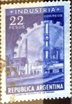 Stamps Argentina -  Intercambio 0,20 usd  22 pesos 1962