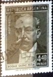 Stamps Argentina -  Intercambio 0,20 usd  4,40 pesos 1957