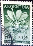 Stamps Argentina -  Intercambio 0,20 usd  1,50 pesos. 1956