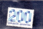 Sellos de America - Argentina -  cifras