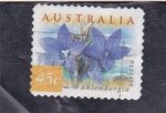 Stamps Australia -  flores