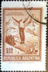 Stamps Argentina -  Intercambio 0,20 usd  1 peso 1971