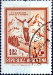 Stamps Argentina -  Intercambio 0,20 usd  1 peso 1971