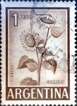 Stamps Argentina -  Intercambio 0,20 usd  1 peso 1961