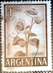 Stamps Argentina -  Intercambio 0,20 usd  1 peso 1961