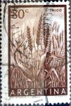 Sellos de America - Argentina -  Intercambio 0,20 usd  80 cent. 1954