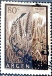 Stamps Argentina -  Intercambio 0,20 usd  80 cent. 1954