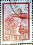 Sellos de America - Argentina -  Intercambio 0,20 usd  10 cent. 1971