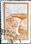 Stamps Argentina -  Intercambio 0,20 usd  10 cent. 1971