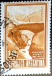 Stamps Argentina -  Intercambio 0,20 usd  10 cent. 1972