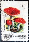 Stamps Argentina -  Intercambio 1,50 usd 1 peso 1993