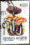 Stamps Argentina -  Intercambio nfxb 0,30 usd 10 cent. 1992