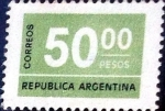 Sellos de America - Argentina -  Intercambio 0,20 usd 50 pesos 1976
