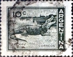 Stamps Argentina -  Intercambio 0,20 usd 10 cent. 1959