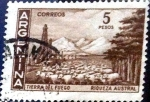 Stamps Argentina -  Intercambio 0,20 usd 5 pesos 1959