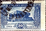 Stamps Argentina -  Intercambio 0,20 usd 20 cent. 1945