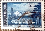 Stamps Argentina -  Intercambio 0,20 usd 5 cent. 1941