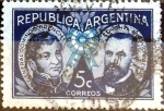 Sellos de America - Argentina -  Intercambio 0,20 usd 5 cent. 1941