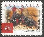 Sellos de Oceania - Australia -  firetail-Hermosa firetail 