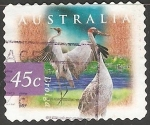 Stamps Australia -  brolga