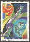 Stamps Russia -  Cooperación espacial con Rumania