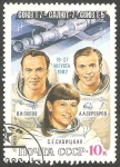 Stamps Russia -  Vuelo cósmico