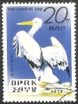 Sellos de Asia - Corea del norte -  Pelicano