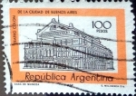 Stamps Argentina -  Intercambio 0,20 usd 100 peso 1977