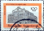 Stamps Argentina -  Intercambio 0,20 usd 100 peso 1977