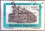 Stamps Argentina -  Intercambio 0,20 usd 100 peso 1977