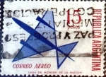 Sellos de America - Argentina -  Intercambio 0,50 usd 15 pesos. 1965