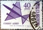 Sellos de America - Argentina -  Intercambio 0,30 usd 40 pesos. 1969