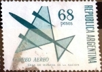 Stamps Argentina -  Intercambio daxc 0,60 usd 68 pesos. 1970
