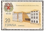 Sellos de Europa - Espa�a -  75 anivº escuela de armería - Eibar