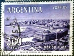 Stamps Argentina -  Intercambio 0,20 usd 300 pesos 1962