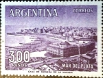 Sellos de America - Argentina -  Intercambio 0,20 usd 300 pesos 1962