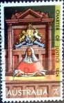 Stamps Australia -  Intercambio nfxb 0,20 usd 7 cent. 1974