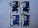 Stamps Israel -  Escritor:Théodore Herz - 1860-1904.