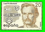 Stamps Spain -  Centenario N. Monturiol