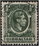 Stamps : Europe : Gibraltar :  George VI