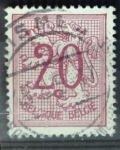 Stamps Belgium -  Leon heráldico 