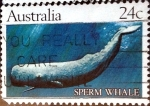 Stamps Australia -  Intercambio aexa 0,50 usd 24 cent. 1982