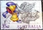 Stamps Australia -  Intercambio 0,40 usd 33 cent. 1985