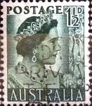 Sellos de Oceania - Australia -  Intercambio 0,65 usd 1,5 p. 1950