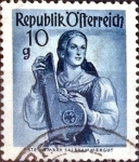 Stamps : Europe : Austria :  Intercambio 0,20 usd 10 g. 1948