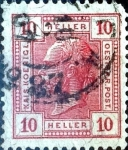 Sellos de Europa - Austria -  Intercambio 0,20 usd 10 h. 1906