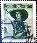 Stamps Austria -  Intercambio 0,20 usd 1 S. 1951